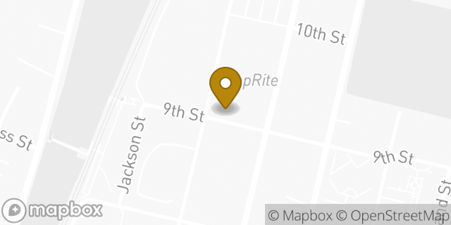 Map showing the location of Coinme in Hoboken, NJ 07030