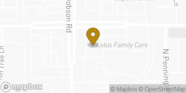 Map showing the location of Walgreens in Chandler, AZ 85224