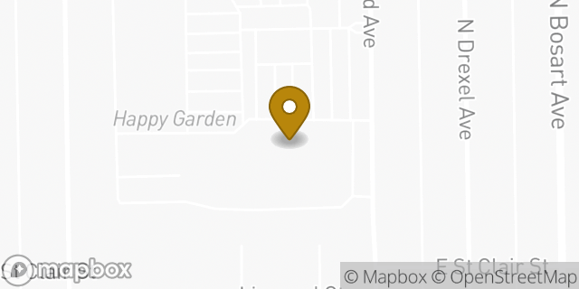Map showing the location of Kroger in Indianapolis, IN 46201