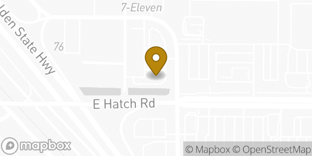Map showing the location of Starbucks in Modesto, CA 95351