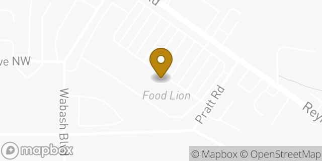 Map showing the location of Coinme in Winston-Salem, NC 27106