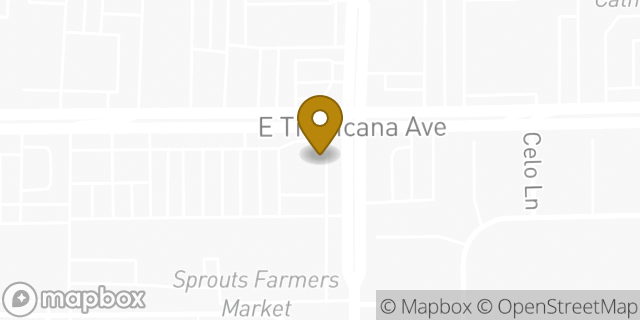 Map showing the location of Subway in Las Vegas, NV 89121