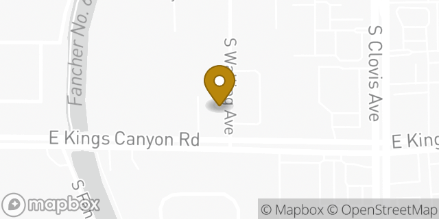 Map showing the location of Citibank ATM in Fresno, CA 93727