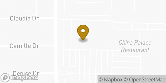 Map showing the location of Planet Fitness in Toledo, OH 43614