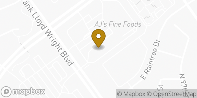 Map showing the location of Starbucks in Scottsdale, AZ 85260