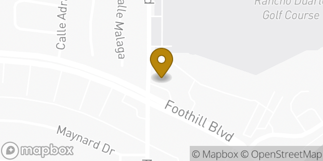 Map showing the location of 7-Eleven in Duarte, CA 91010