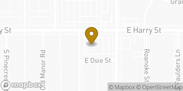 Map showing the location of Walgreens in Wichita, KS 67218