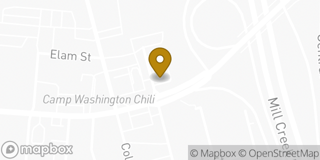 Map showing the location of Fifth Third Bank in Cincinnati, OH 45225