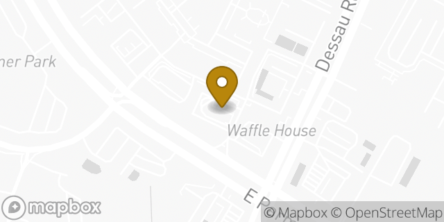 Map showing the location of McDonald's in Austin, TX 78753