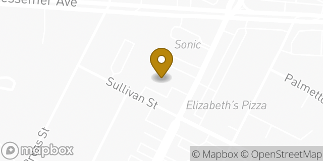 Map showing the location of AutoZone in Greensboro, NC 27405