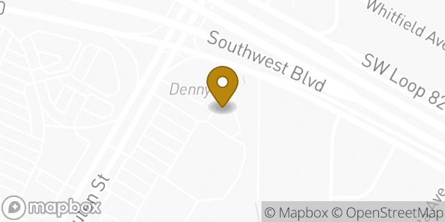 Map showing the location of McDonald's in Fort Worth, TX 76132