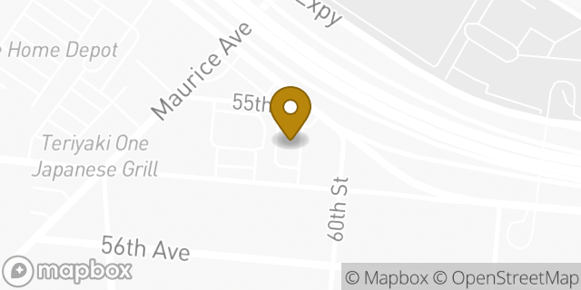 Map showing the location of McDonald's in New York, NY 11378