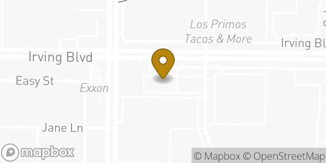 Map showing the location of Subway in Dallas, TX 75247