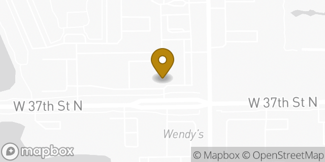 Map showing the location of HOTWORX - Wichita, KS - West in Wichita, KS 67205