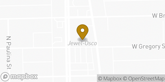 Map showing the location of Jewel-Osco in Chicago, IL 60640
