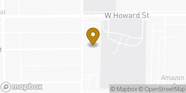 Map showing the location of FedEx Office Print & Ship Center in Skokie, IL 60076