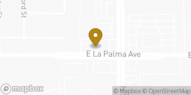 Map showing the location of Subway in Anaheim, CA 92805