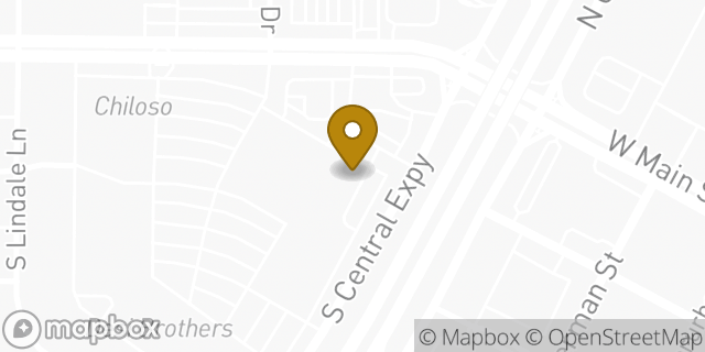 Map showing the location of Subway in Richardson, TX 75080