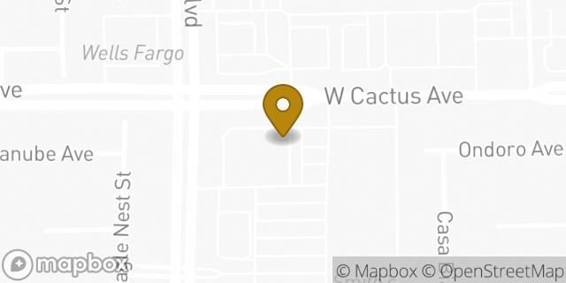 Map showing the location of Starbucks in Las Vegas, NV 89141