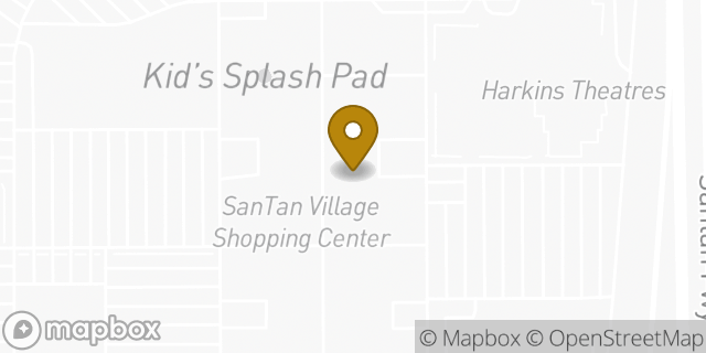 Map showing the location of Banana Republic in Gilbert, AZ 85295