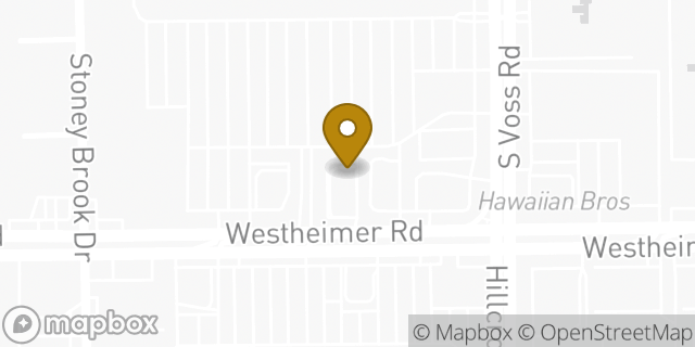 Map showing the location of McDonald's in Houston, TX 77063