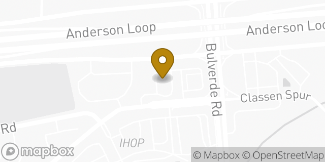 Map showing the location of McDonald's in San Antonio, TX 78247