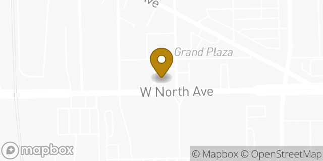 Map showing the location of Bank of America in Chicago, IL 60639