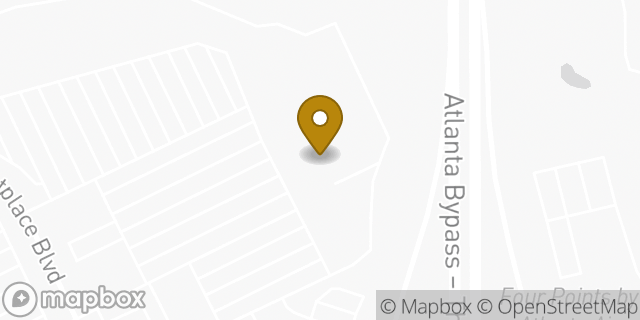 Map showing the location of Target in East Point, GA 30344