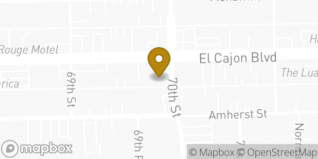 Map showing the location of 7-Eleven in San Diego, CA 92115