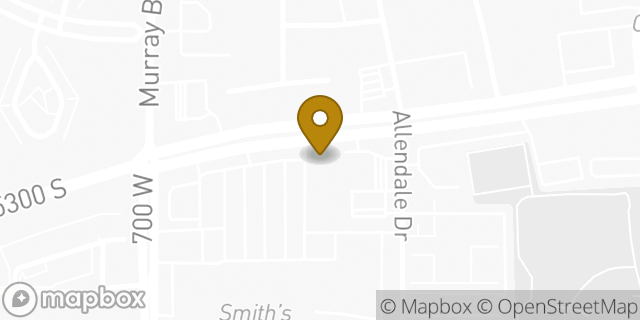 Map showing the location of Subway in Murray, UT 84123