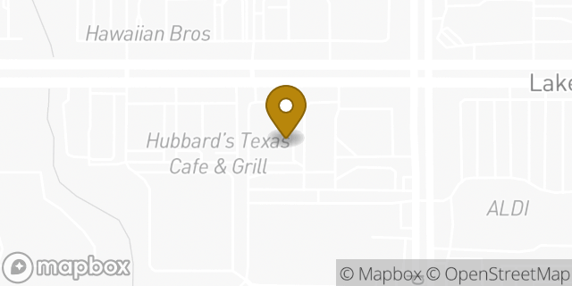 Map showing the location of Subway in Rowlett, TX 75088