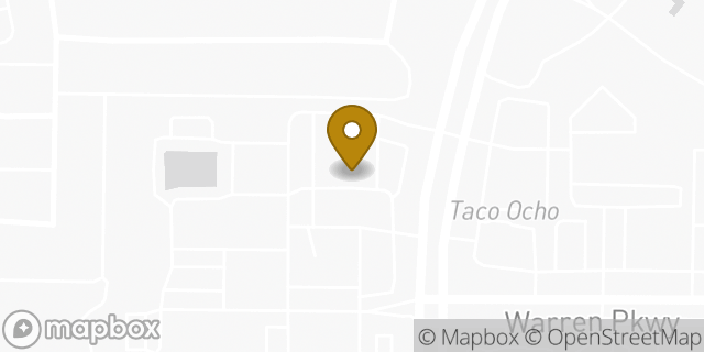 Map showing the location of Baskin-Robbins in Frisco, TX 75034