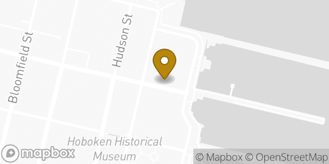 Map showing the location of The UPS Store in Hoboken, NJ 07030