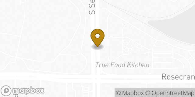 Map showing the location of lululemon in El Segundo, CA 90245