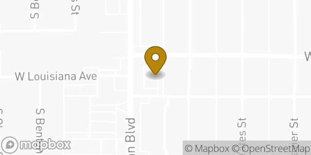 Map showing the location of Sonic Drive In in Denver, CO 80232