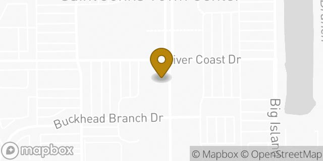 Map showing the location of Sunglass Hut in Jacksonville, FL 32246