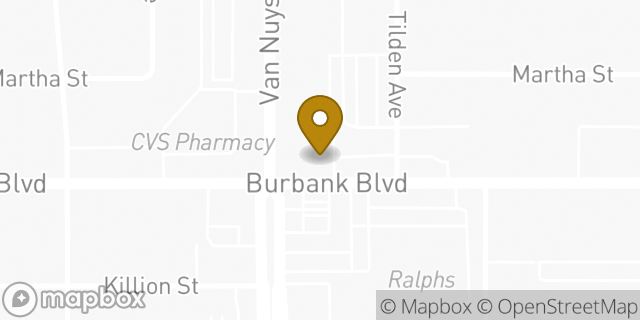 Map showing the location of Chipotle Mexican Grill in Van Nuys, CA 91401