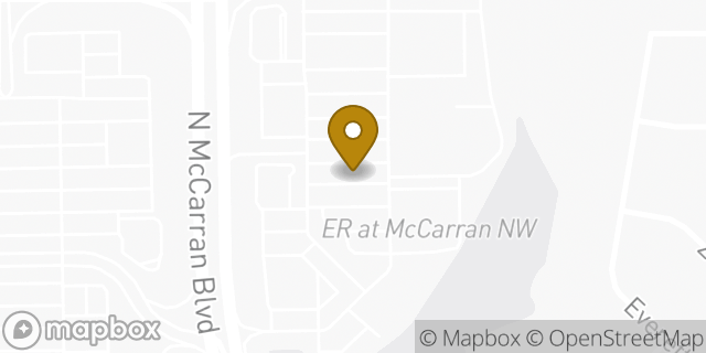 Map showing the location of Planet Fitness in Reno, NV 89503