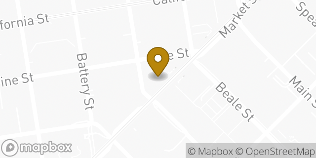 Map showing the location of Subway in San Francisco, CA 94111
