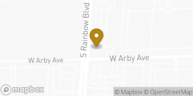 Map showing the location of Pearle Vision in Las Vegas, NV 89118