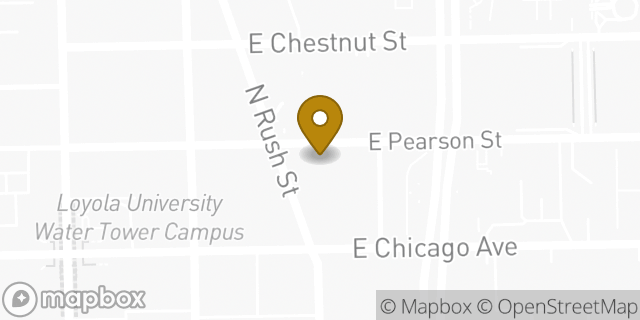Map showing the location of Chipotle Mexican Grill in Chicago, IL 60611