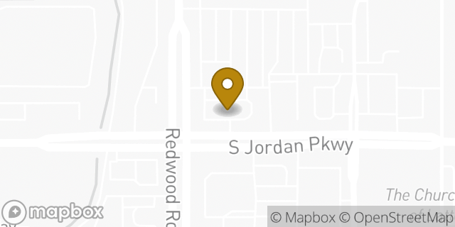 Map showing the location of McDonald's in South Jordan, UT 84095