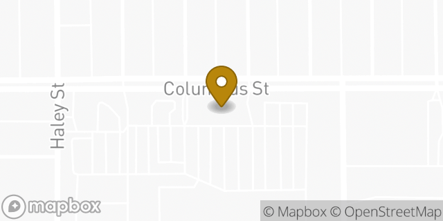 Map showing the location of Papa Johns Pizza in Bakersfield, CA 93305