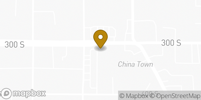 Map showing the location of Subway in Provo, UT 84606