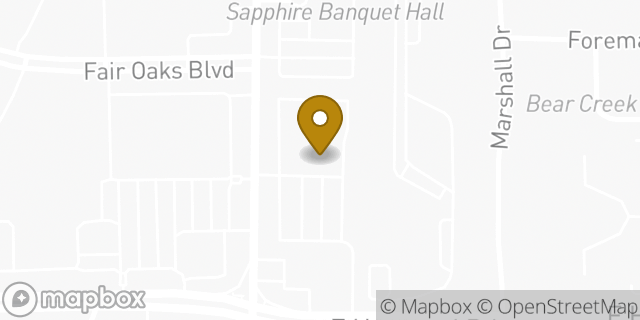 Map showing the location of Planet Fitness in Euless, TX 76039