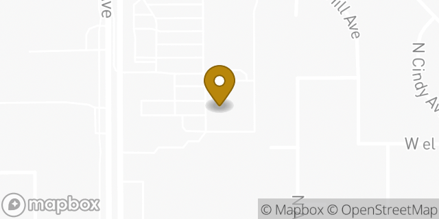 Map showing the location of Trader Joe's in Clovis, CA 93611