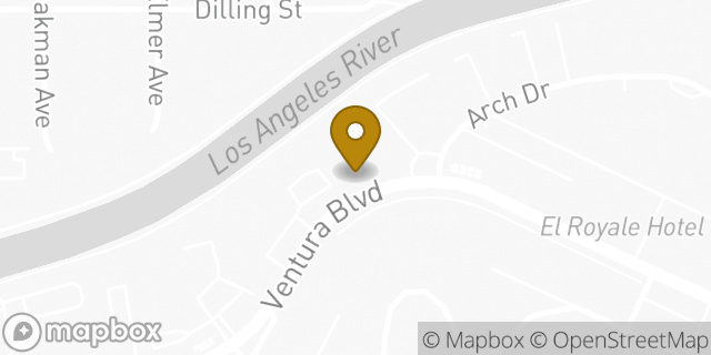 Map showing the location of Marshalls in Studio City, CA 91604