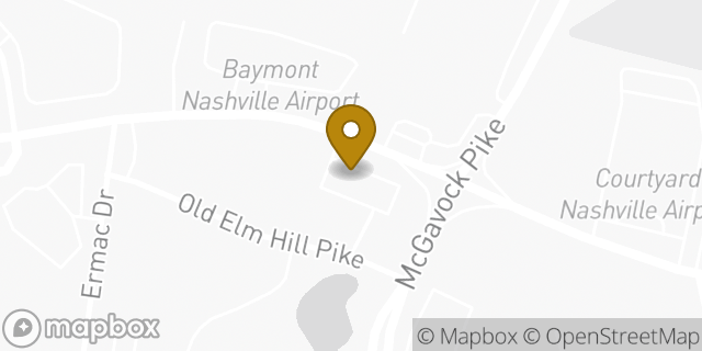 Map showing the location of Elm in Nashville, TN 37214
