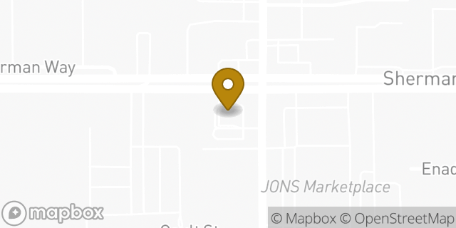 Map showing the location of McDonald's in Los Angeles, CA 91405