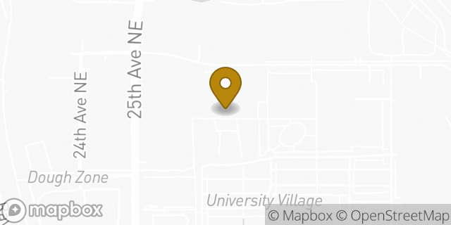 Map showing the location of Athleta in Seattle, WA 98105